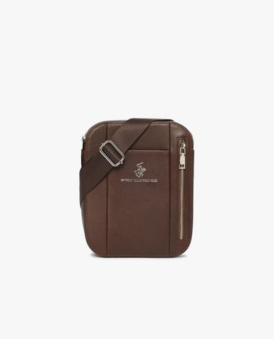  BEVERLY HILLS POLO CLUB - Túi đeo chéo nam phom chữ nhật phối logo 