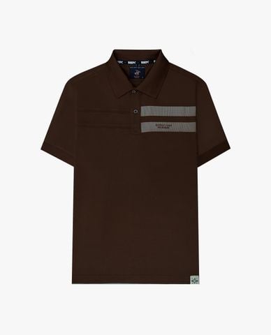  BEVERLY HILLS POLO CLUB - Áo polo nam cổ bẻ tay ngắn hiện đại 