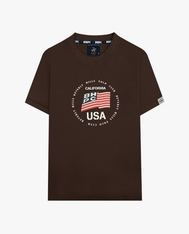  BEVERLY HILLS POLO CLUB - Áo thun nam cổ tròn tay ngắn in họa tiết 