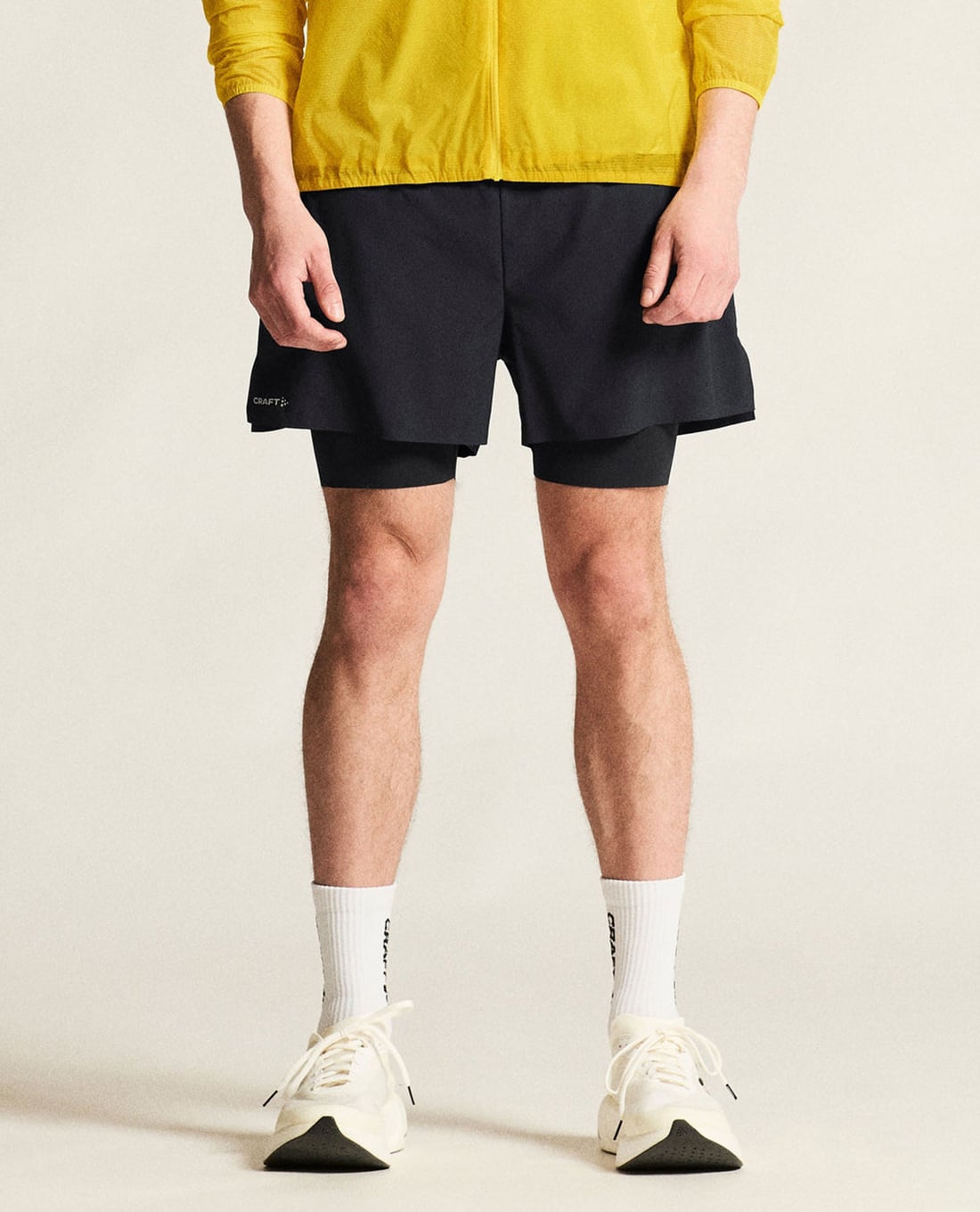 CRAFT - Quần short tập luyện nam Hypervent 2 In 1