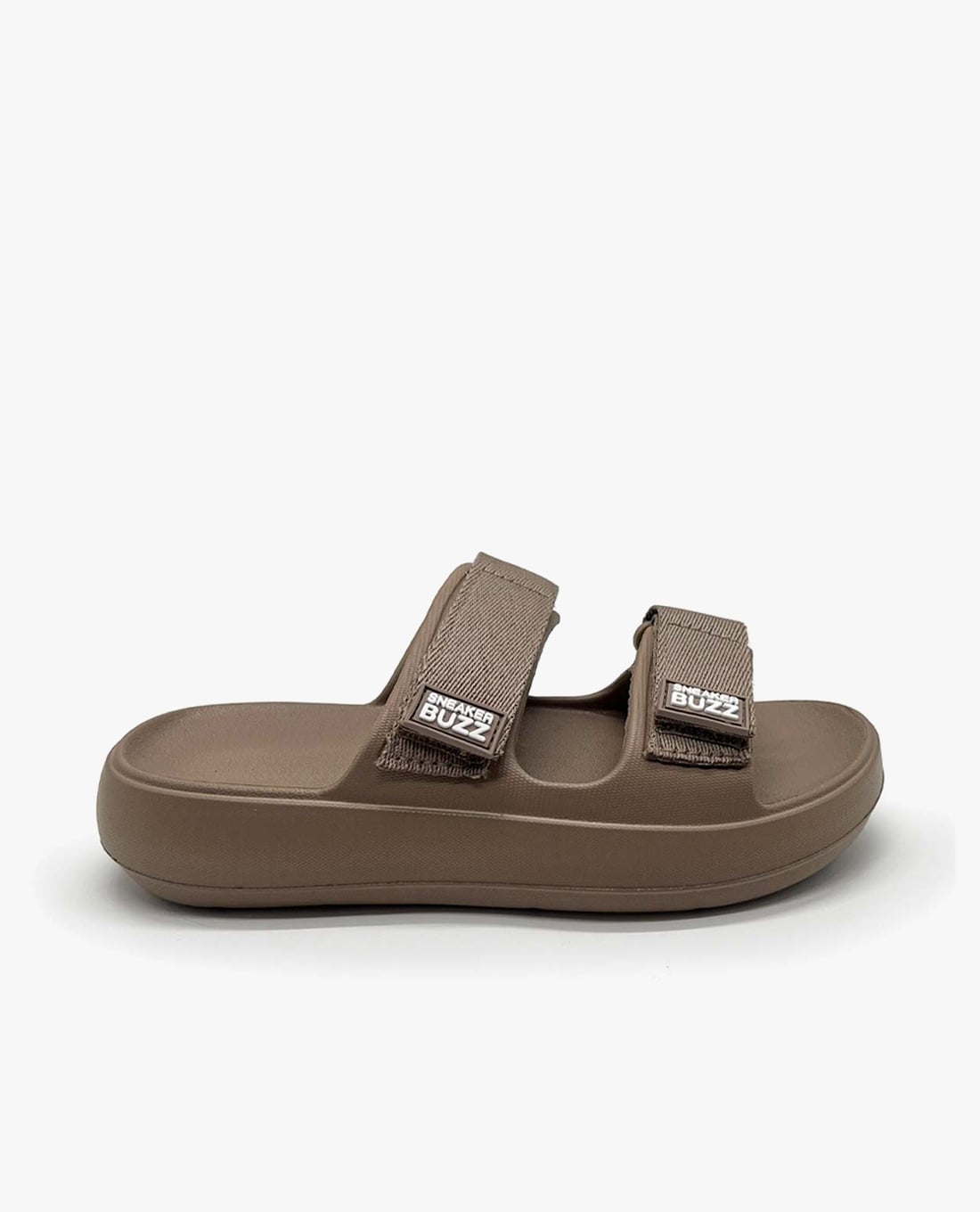 SNEAKERBUZZ - Dép unisex quai ngang phối logo