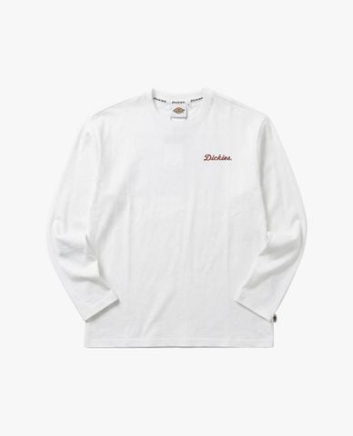  DICKIES - Áo thun nam cổ tròn tay dài Garage Service 