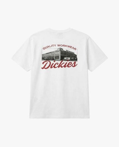  DICKIES - Áo thun nam cổ tròn tay ngắn in họa tiết 
