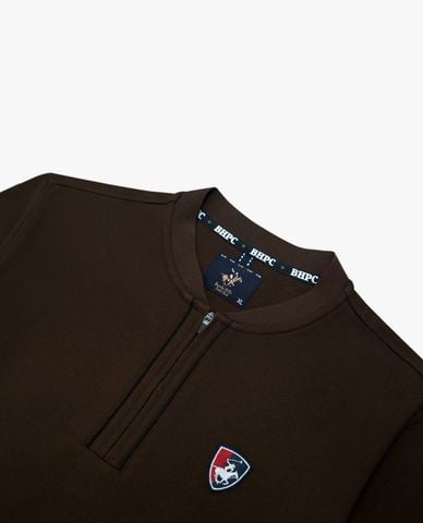  BEVERLY HILLS POLO CLUB - Áo polo nam cổ tròn tay ngắn thêu logo 