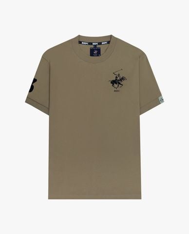  BEVERLY HILLS POLO CLUB - Áo thun nam cổ tròn tay ngắn in logo 