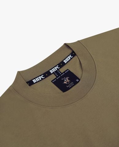  BEVERLY HILLS POLO CLUB - Áo thun nam cổ tròn tay ngắn in logo 