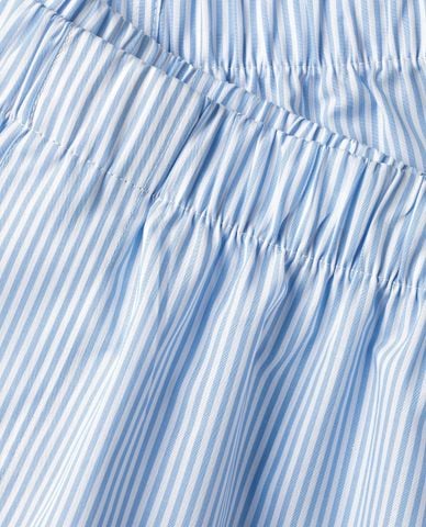  CHARLES TYRWHITT - Quần short nam ống rộng lưng thun kẻ sọc 