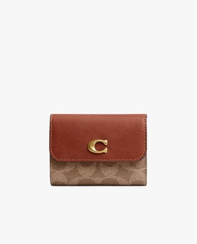 COACH - Ví nữ đựng thẻ phom chữ nhật Essential 