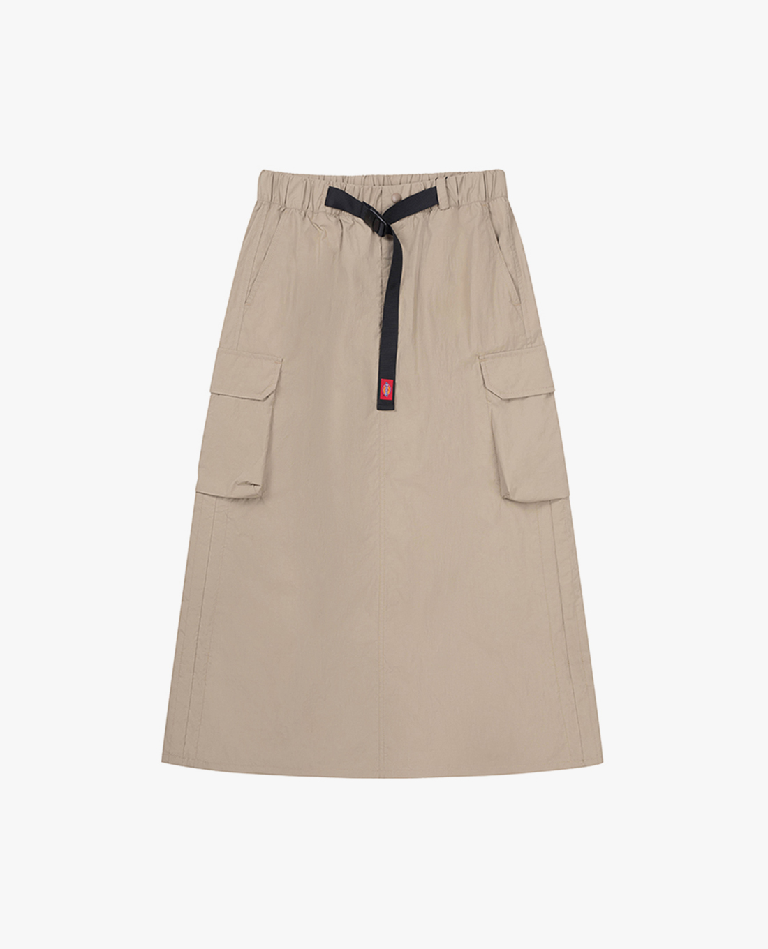 DICKIES - Chân váy chữ A midi phối túi hộp