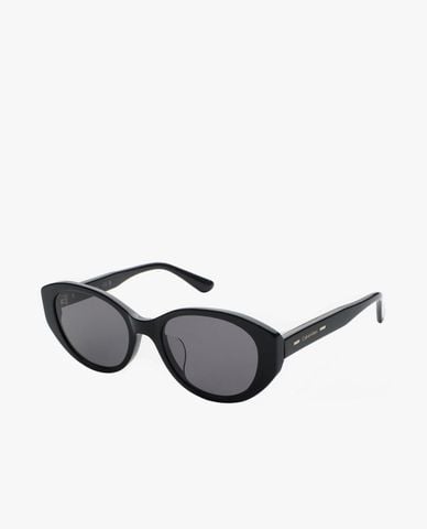  Calvin Klein - Kính mát nữ gọng oval bản dày 