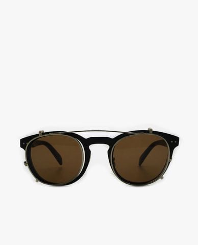  CELINE - Kính mát nữ gọng tròn kẹp đôi 