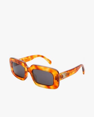  CELINE - Kính mát unisex gọng chữ nhật bản dày 