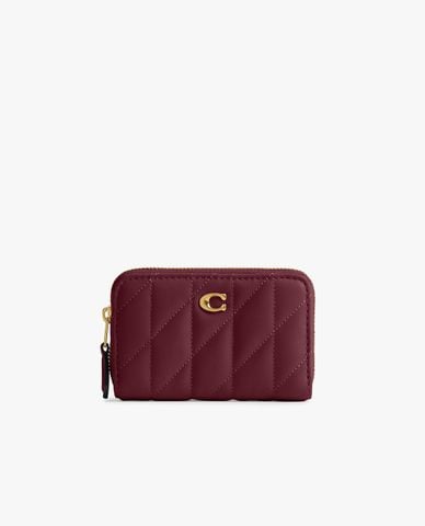  COACH - Ví nữ dáng ngắn phom chữ nhật chần bông Pillow 