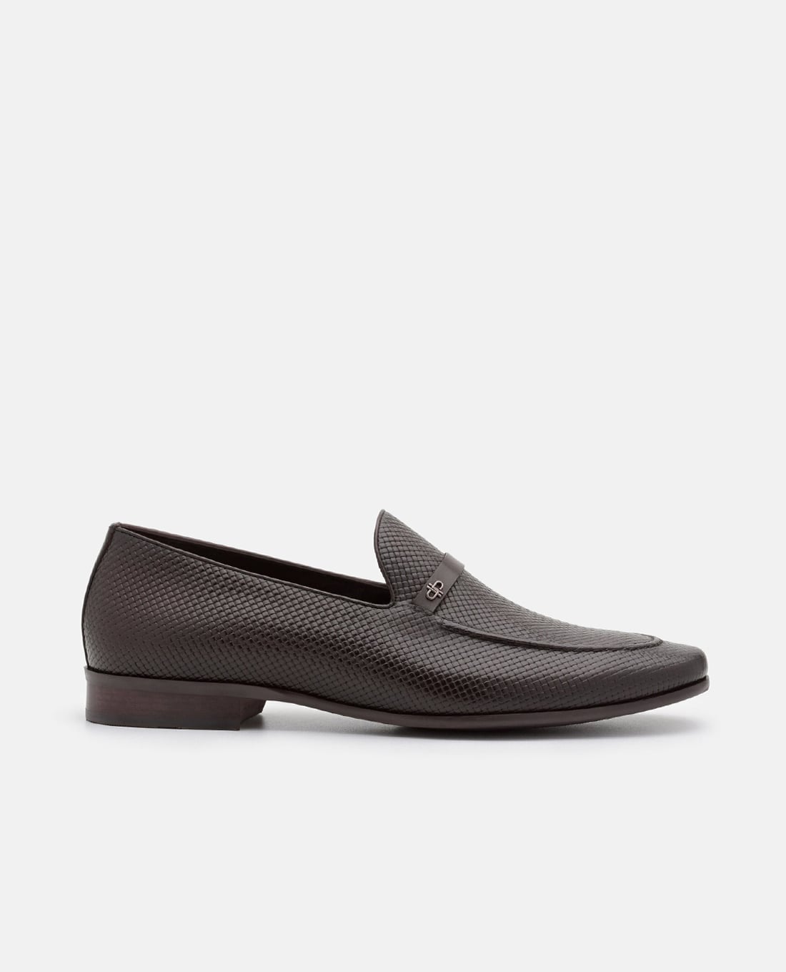 PEDRO - Giày lười nam mũi tròn Woven Leather