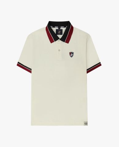  BEVERLY HILLS POLO CLUB - Áo polo nam cổ bẻ tay ngắn cổ điển 