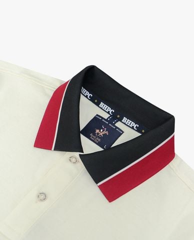  BEVERLY HILLS POLO CLUB - Áo polo nam cổ bẻ tay ngắn cổ điển 