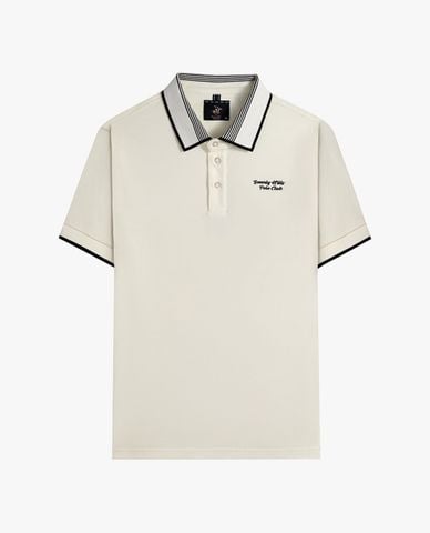  BEVERLY HILLS POLO CLUB - Áo polo nam tay ngắn phối logo 
