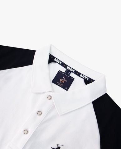  BEVERLY HILLS POLO CLUB - Áo polo nam cổ bẻ tay ngắn thêu logo 