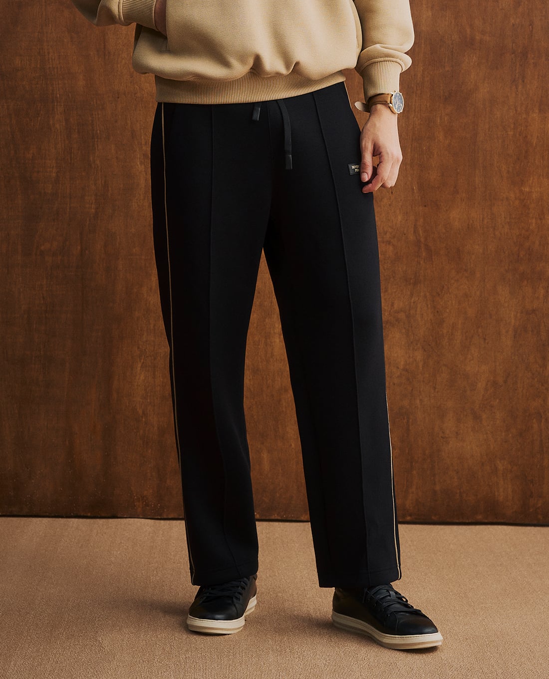 BEVERLY HILLS POLO CLUB - Quần dài nam ống rộng lưng thun