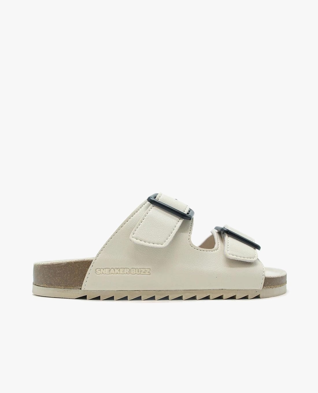 SNEAKERBUZZ - Dép unisex quai ngang phối logo