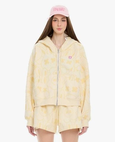  BAD RABBIT CLUB - Áo khoác phối mũ unisex Summer Rabbit 