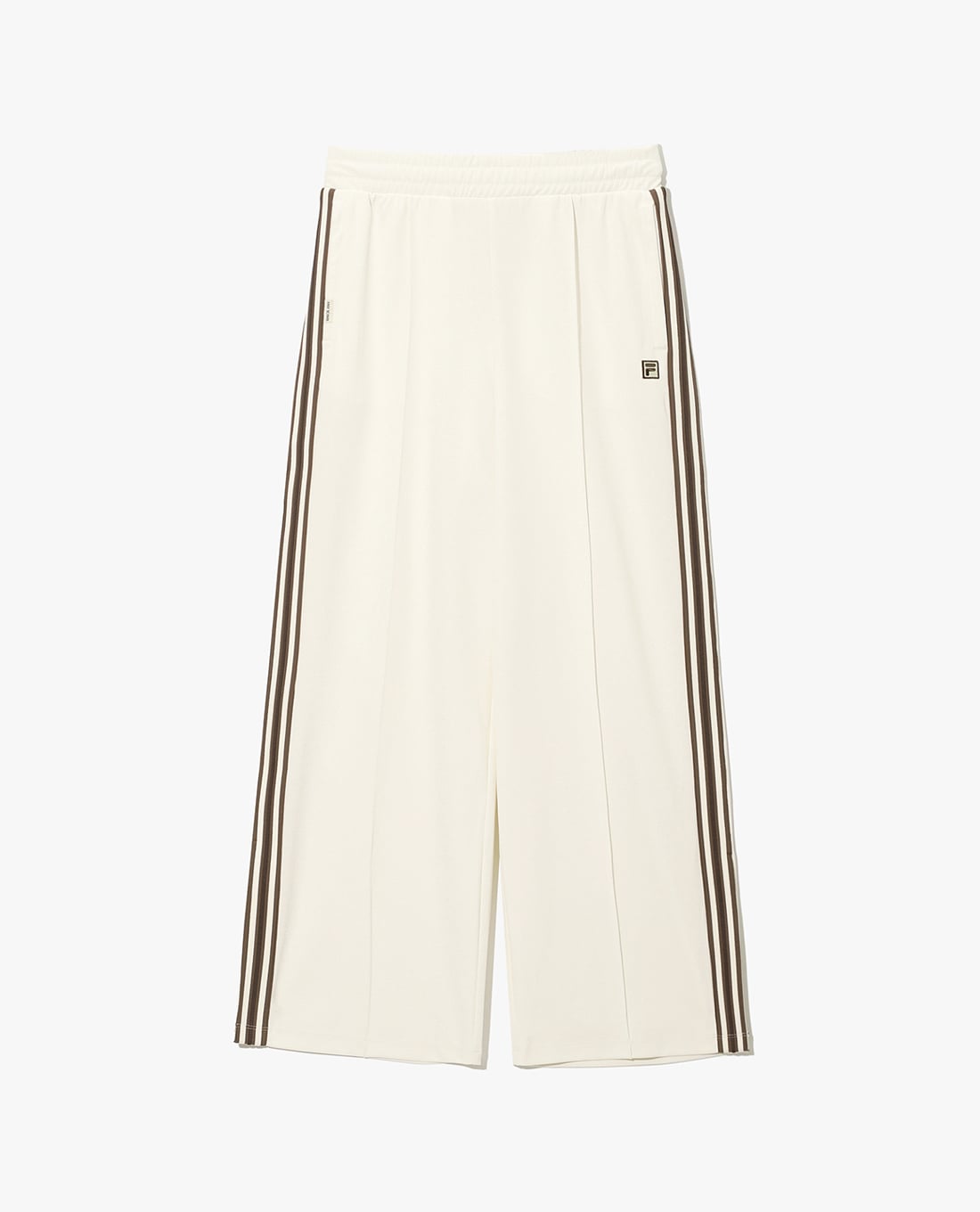 FILA - Quần dài nữ ống rộng phối sọc 1911