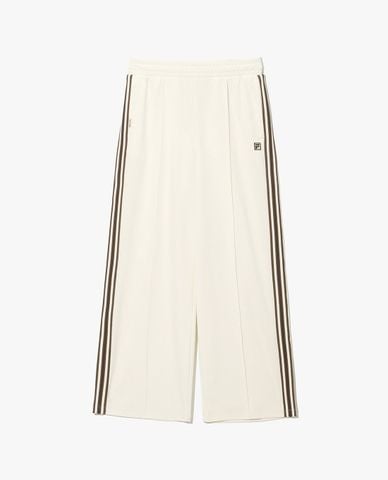  FILA - Quần dài nữ ống rộng phối sọc 1911 