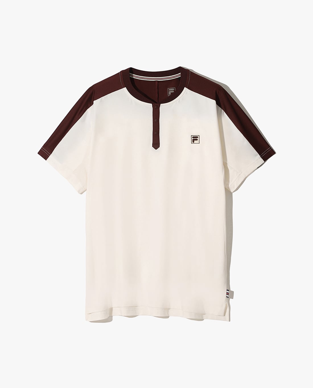 FILA - Áo thun unisex cổ tròn tay ngắn Henry