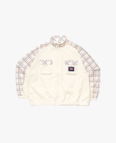  FILA - Áo khoác gió unisex cổ cao tay dài DNA 