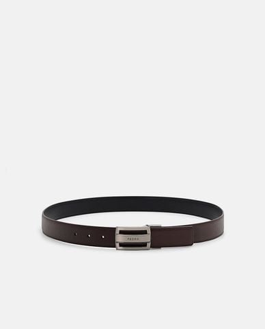  PEDRO - Thắt lưng nam bản vừa Leather Reversible Tang 