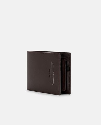  PEDRO - Ví nam dáng ngắn gập đôi Saffiano Leather 