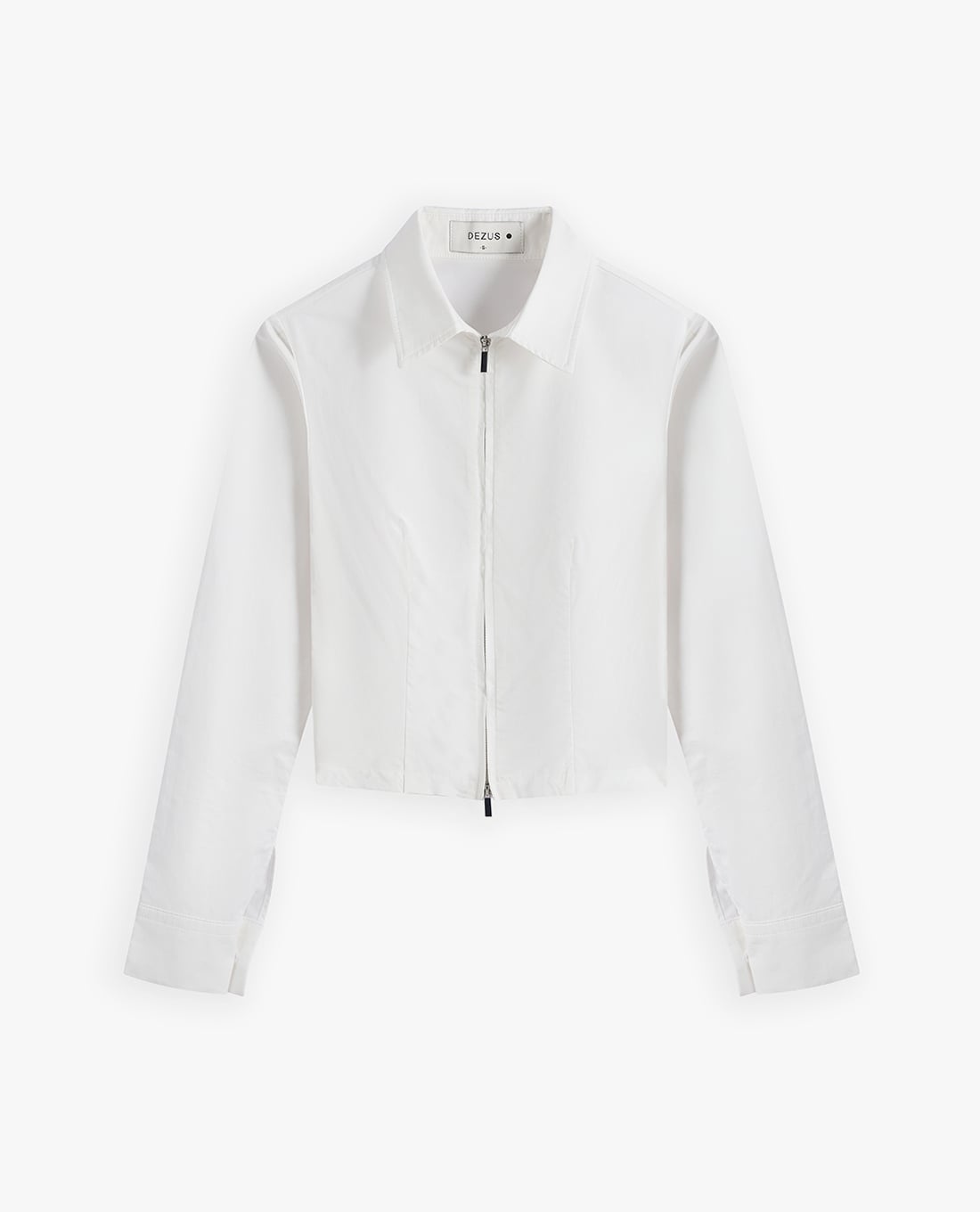 Áo sơ mi nữ tay dài phom croptop DEZUS Wasyer