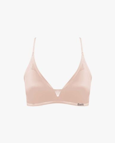  iBasic - Áo ngực không đường may phối mút mỏng 