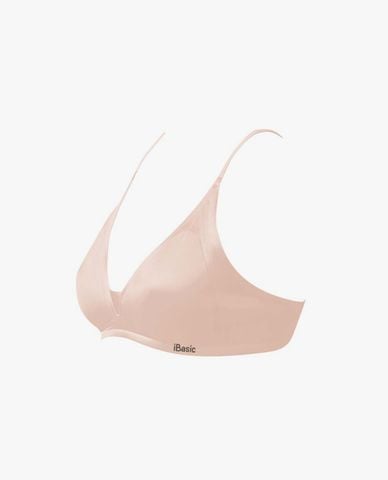  iBasic - Áo ngực không đường may phối mút mỏng 