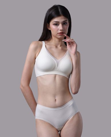  MISAKI - Quần lót hipster nữ cotton spandex trơn 