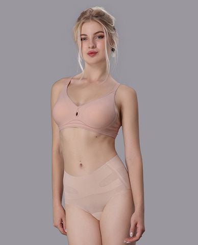  VERA - Quần lót nữ lưng cao nylon trơn 