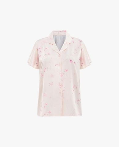  VERA - Bộ pijama nữ dài tay ngắn latin in 