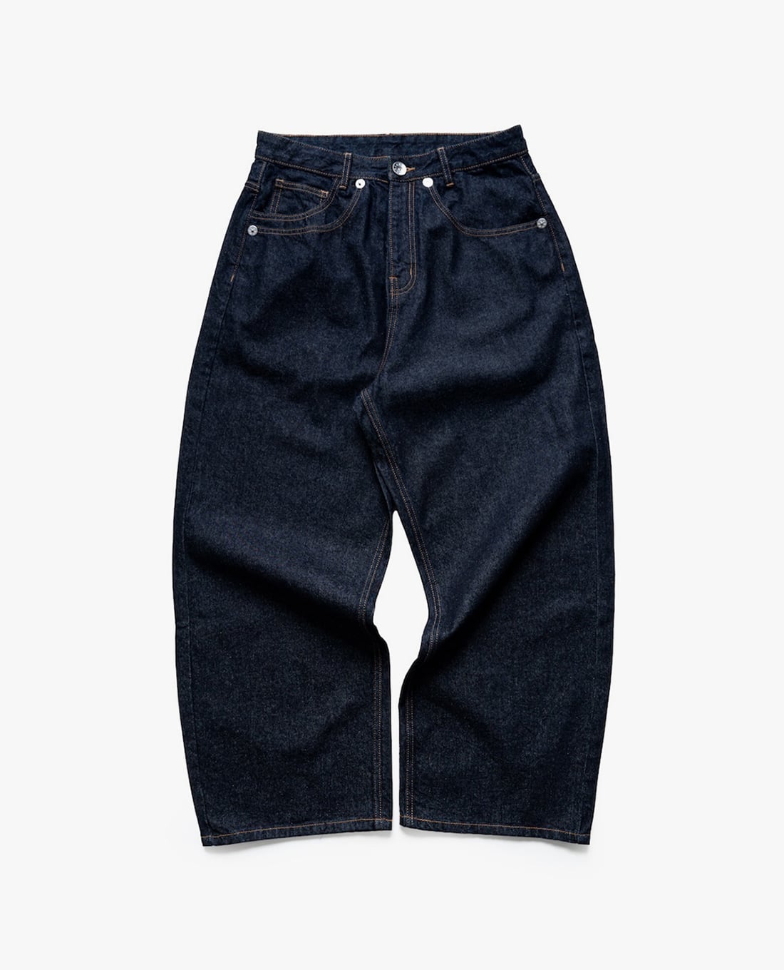STRESSMAMA - Quần jeans unisex ống rộng Core V2