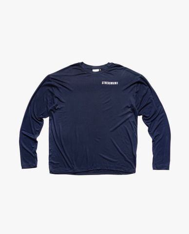  STRESSMAMA - Áo thun unisex cổ tròn tay dài Hôtel Mama 