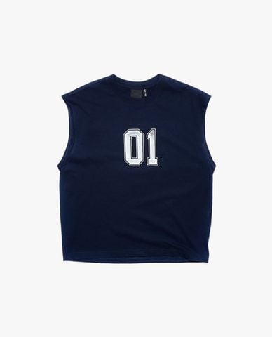  STRESSMAMA - Áo sát nách unisex cổ tròn SSMA Sports 