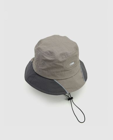  URBAN REVIVO - Nón bucket nam phối dây rút 