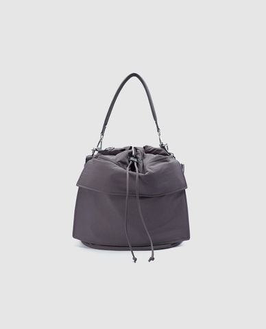  URBAN REVIVO - Túi rút dây nam nắp gập 