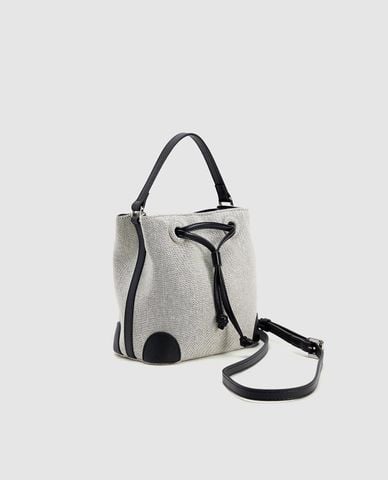  URBAN REVIVO - Túi rút dây nữ phom chữ nhật 