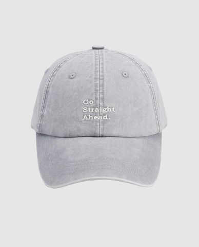  URBAN REVIVO - Nón bóng chày nữ thêu chữ 