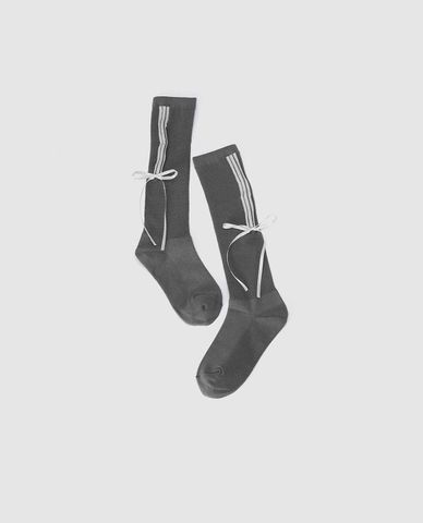  URBAN REVIVO - Vớ nữ cổ cao phối nơ hiện đại 