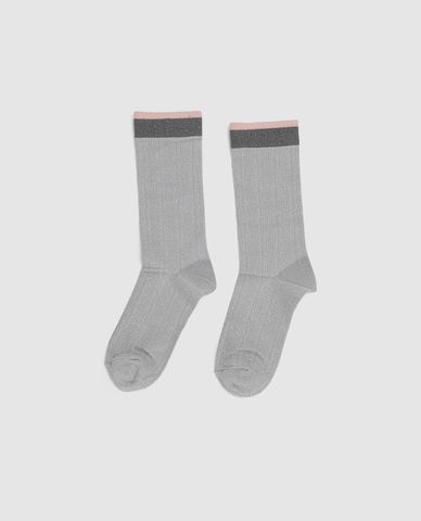  URBAN REVIVO - Vớ nữ cổ cao ánh kim 