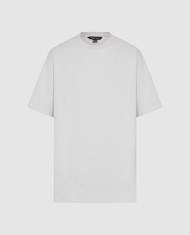  URBAN REVIVO - Áo thun nam cổ tròn tay ngắn 