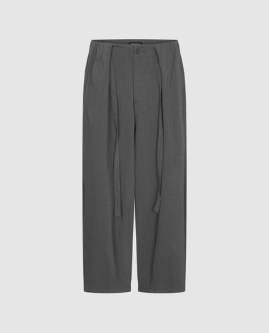  URBAN REVIVO - Quần nam ống rộng phối dây 