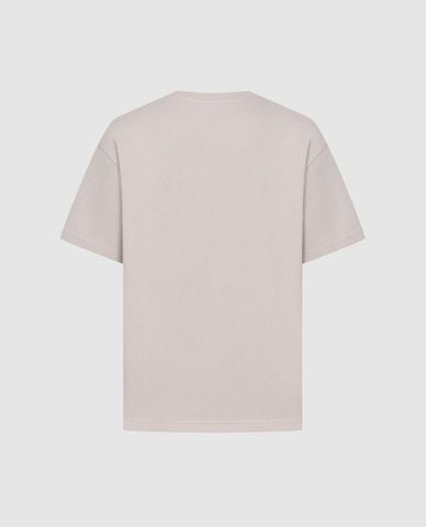  URBAN REVIVO - Áo thun nam cổ tròn tay ngắn hiện đại 