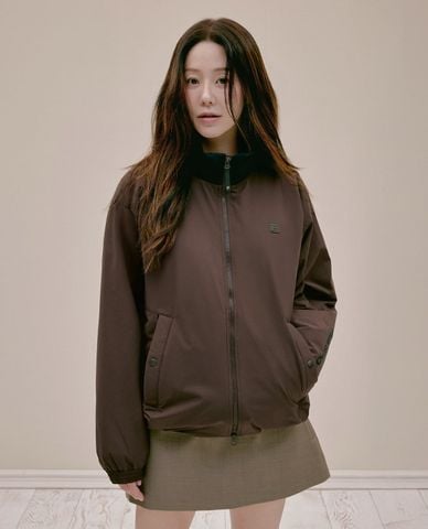  FILA - Áo khoác thể thao unisex cổ cao Heritage 